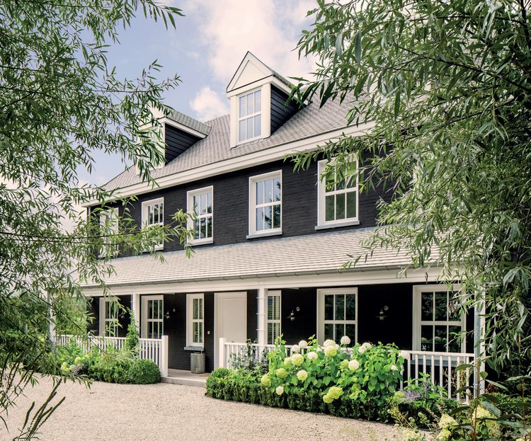 Massief houten huis